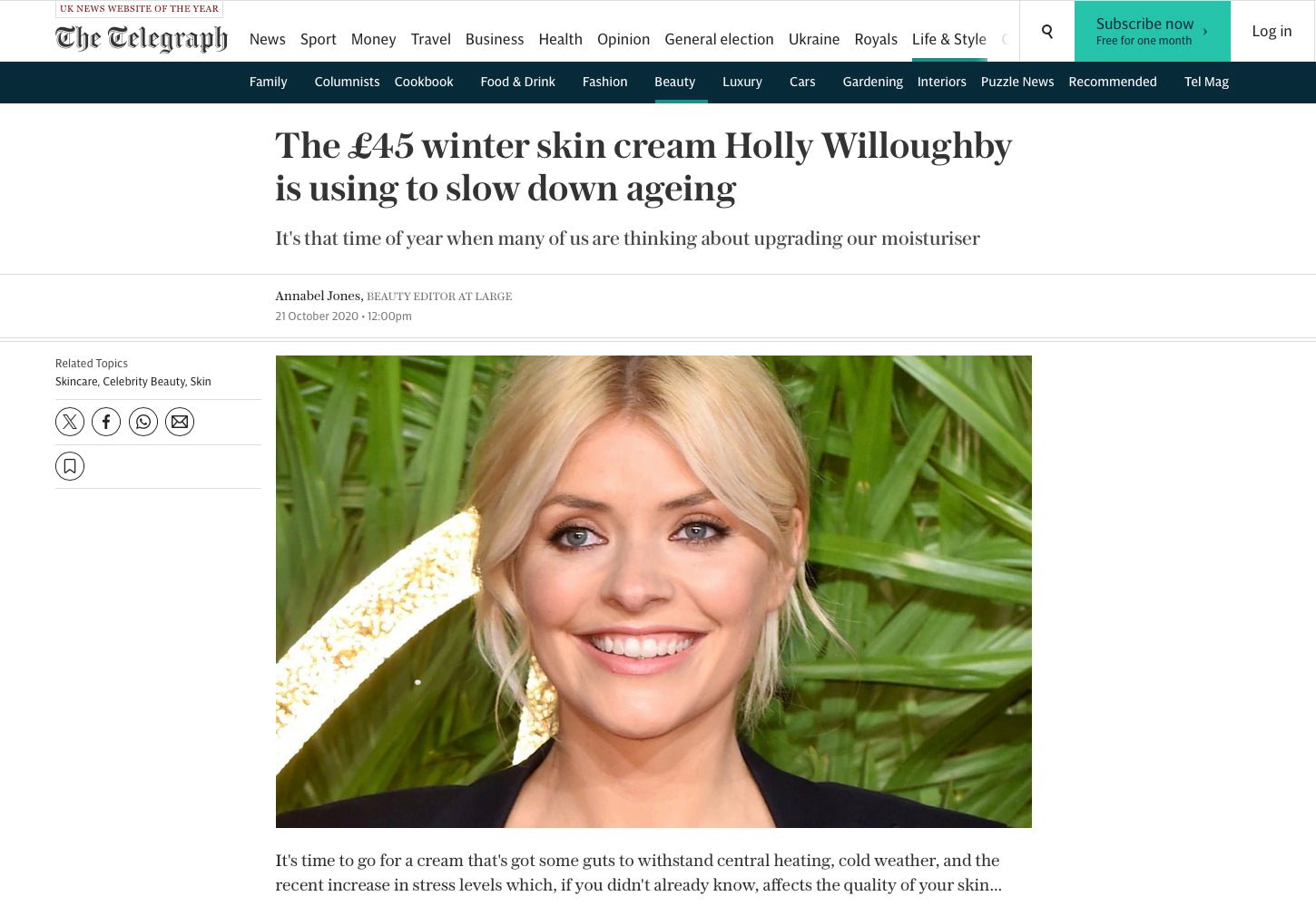 Get Holly’s Gorgeous Glow here… - Slow Ageing Essentials